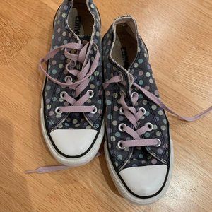 Vintage All Star Multicolour Polka Dots Low Top Converse
